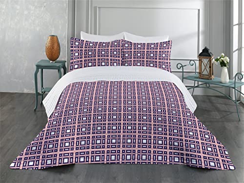 Dark Purple Blush White