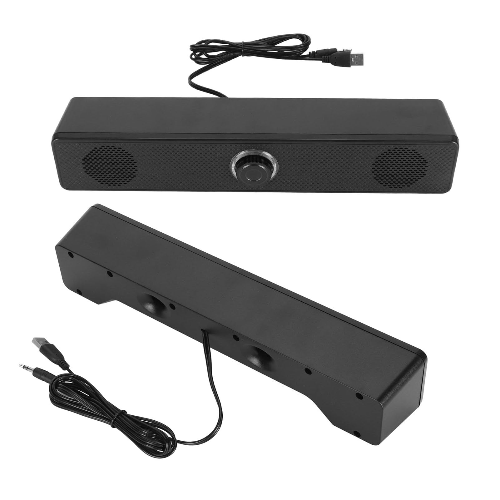 Wireless Bluetooth 5.0 Computer Speakers with USB Power & Wired Connection - High-Quality Stereo Sound for Laptop, PC, Gaming & Home Office Use