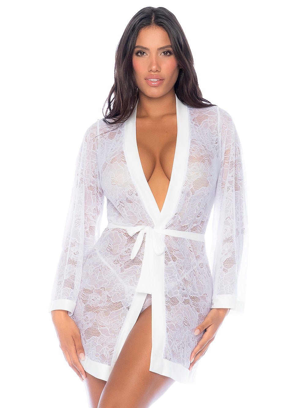 Mapale 7611 Women's Soft Plush Robe - Cozy Bathrobe for Spa, Lounge & Home Relaxation
