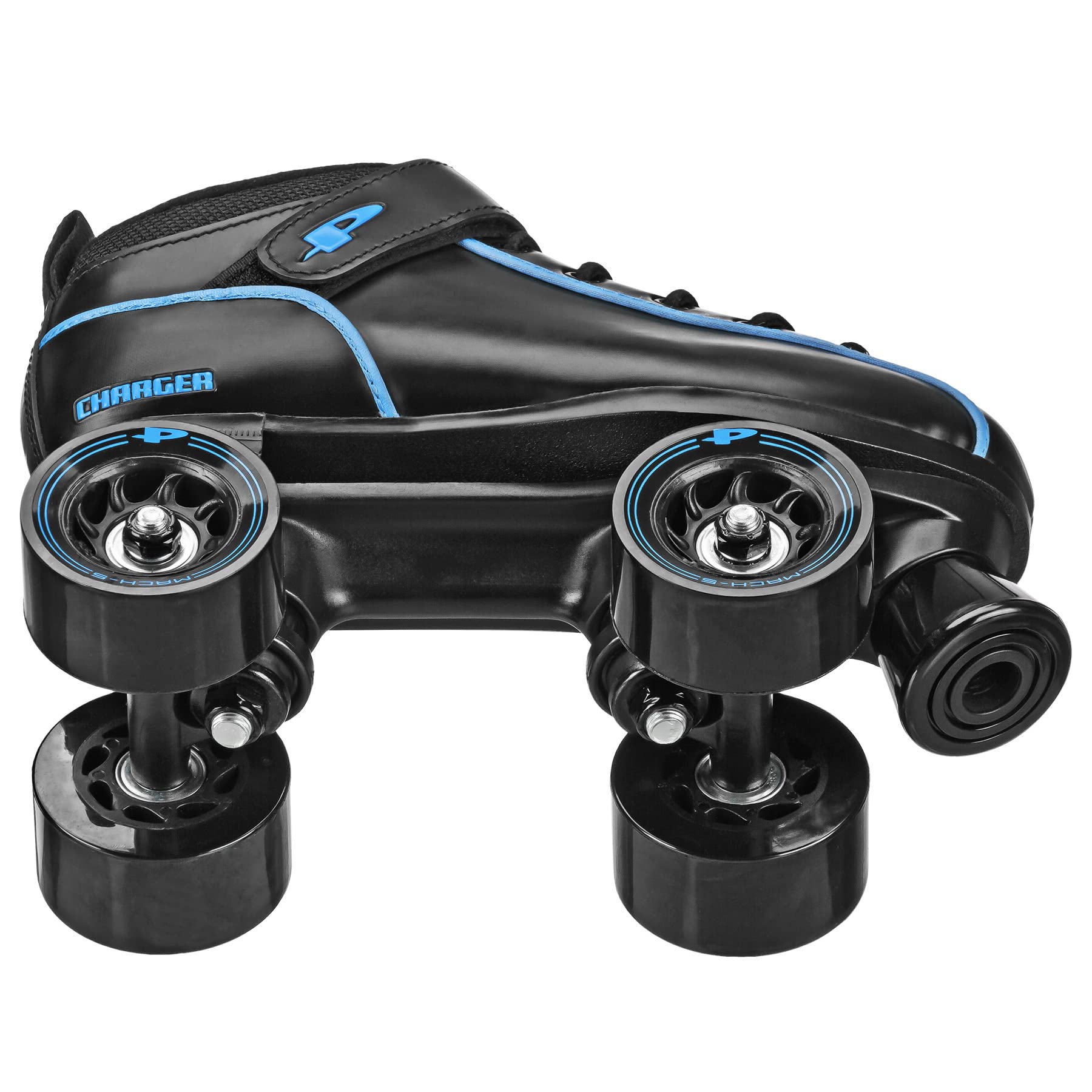 Pacer Charger Kids' Indoor & Outdoor Quad Roller Skates for Boys & Girls - Perfect for Park, Rink, and Sideway Skating Fun