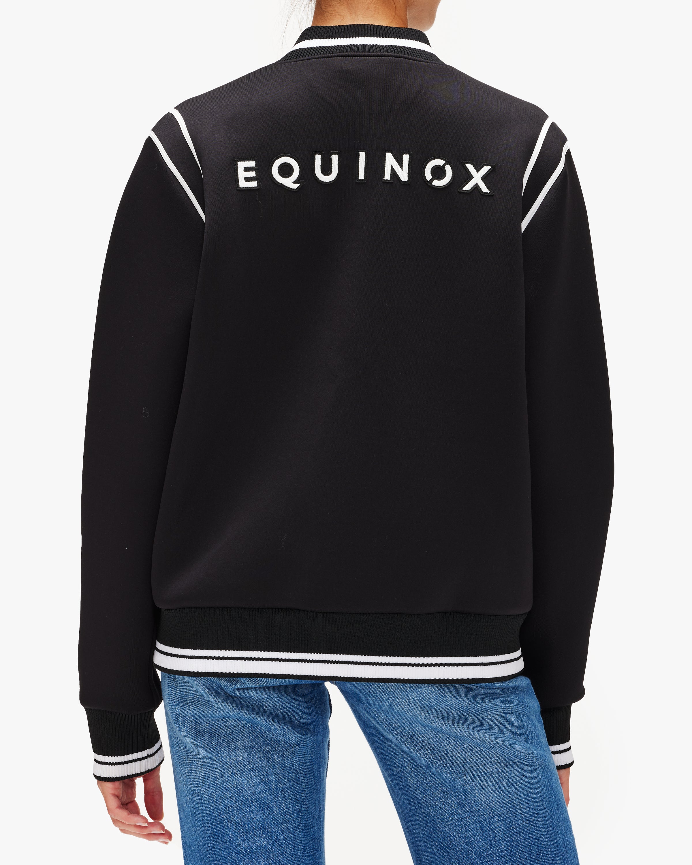 Equinox Varsity Jacket for Men & Women | Classic Letterman Jacket with Ribbed Collar & Cuffs | Perfect for School, Sports & Casual Wear