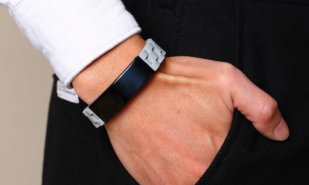 Christian Silicone Bracelet with Bible Verses - Inspirational Scripture Wristband for Men, Faith-Based Gift for Husband, Father & Boys - Perfect for Church, Daily Wear & Spiritual Encouragement