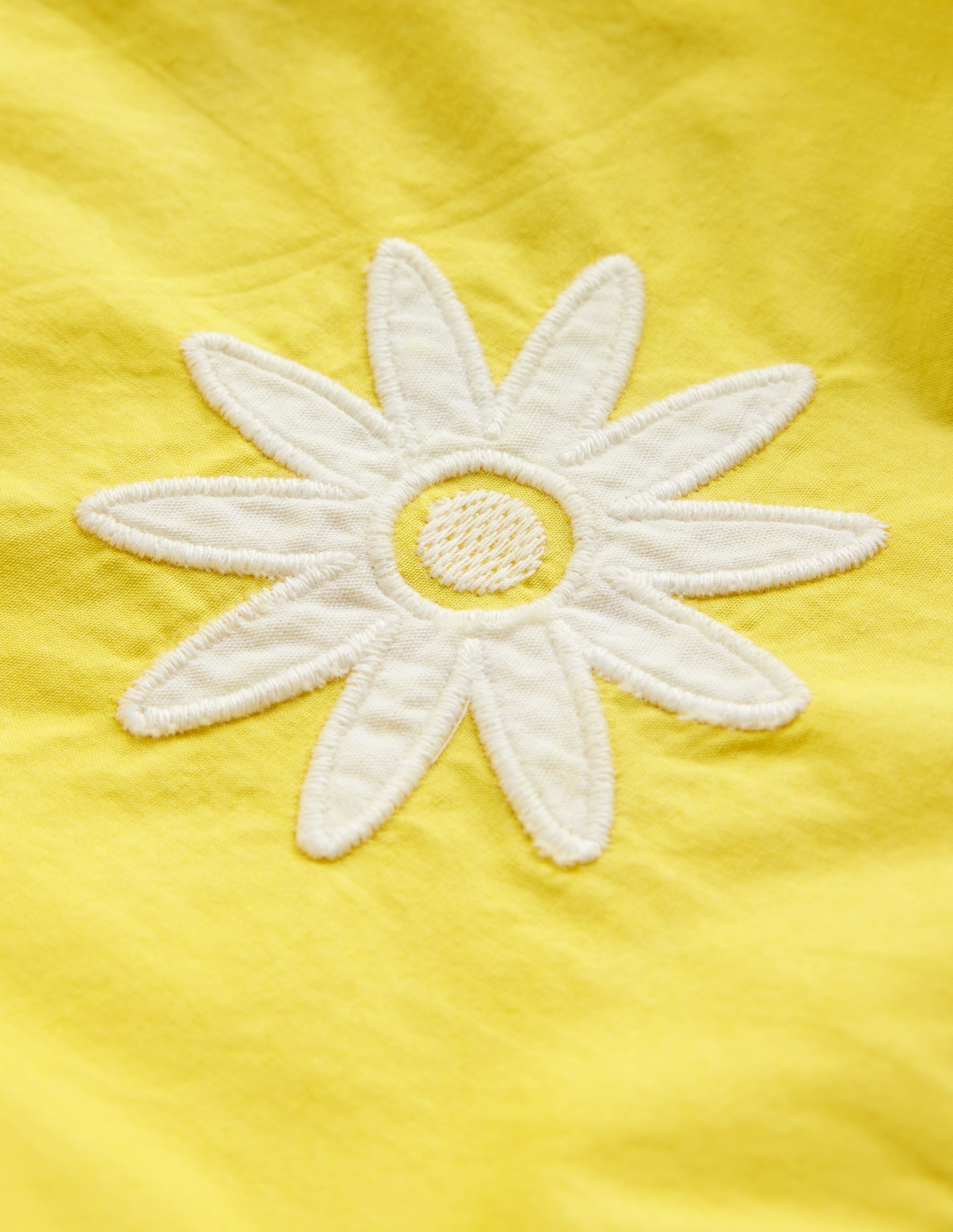 Stylish Appliqué Cotton Dress with Multi-Colorblock Palm Design - Perfect for Beach Vacations & Summer Parties