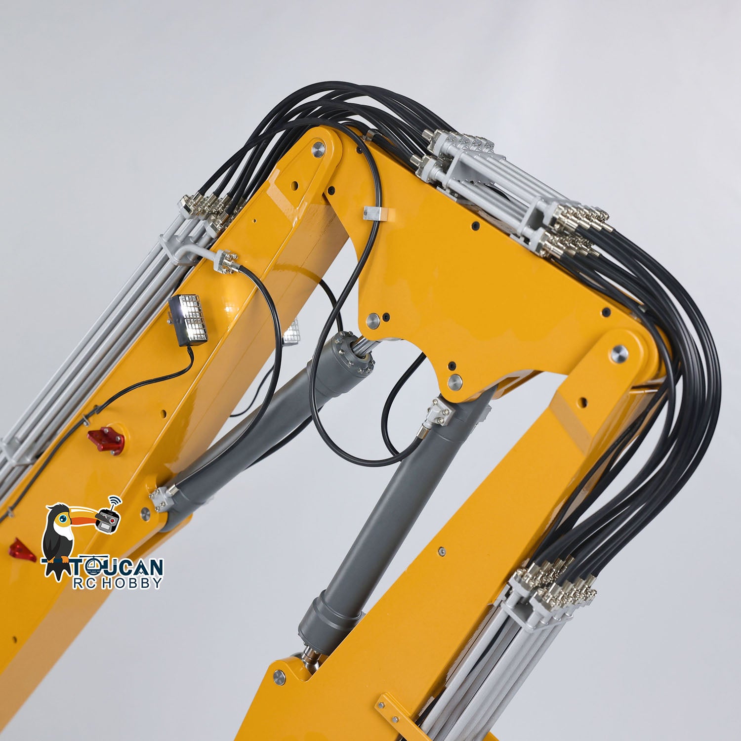 1/14 Scale K970 300 Hydraulic RC Excavator - Remote Control Demolition Machine with Realistic Paint & Pre-Assembled Model for Construction Enthusiasts | Perfect for Outdoor Play, Construction Simulation & Collector's Display