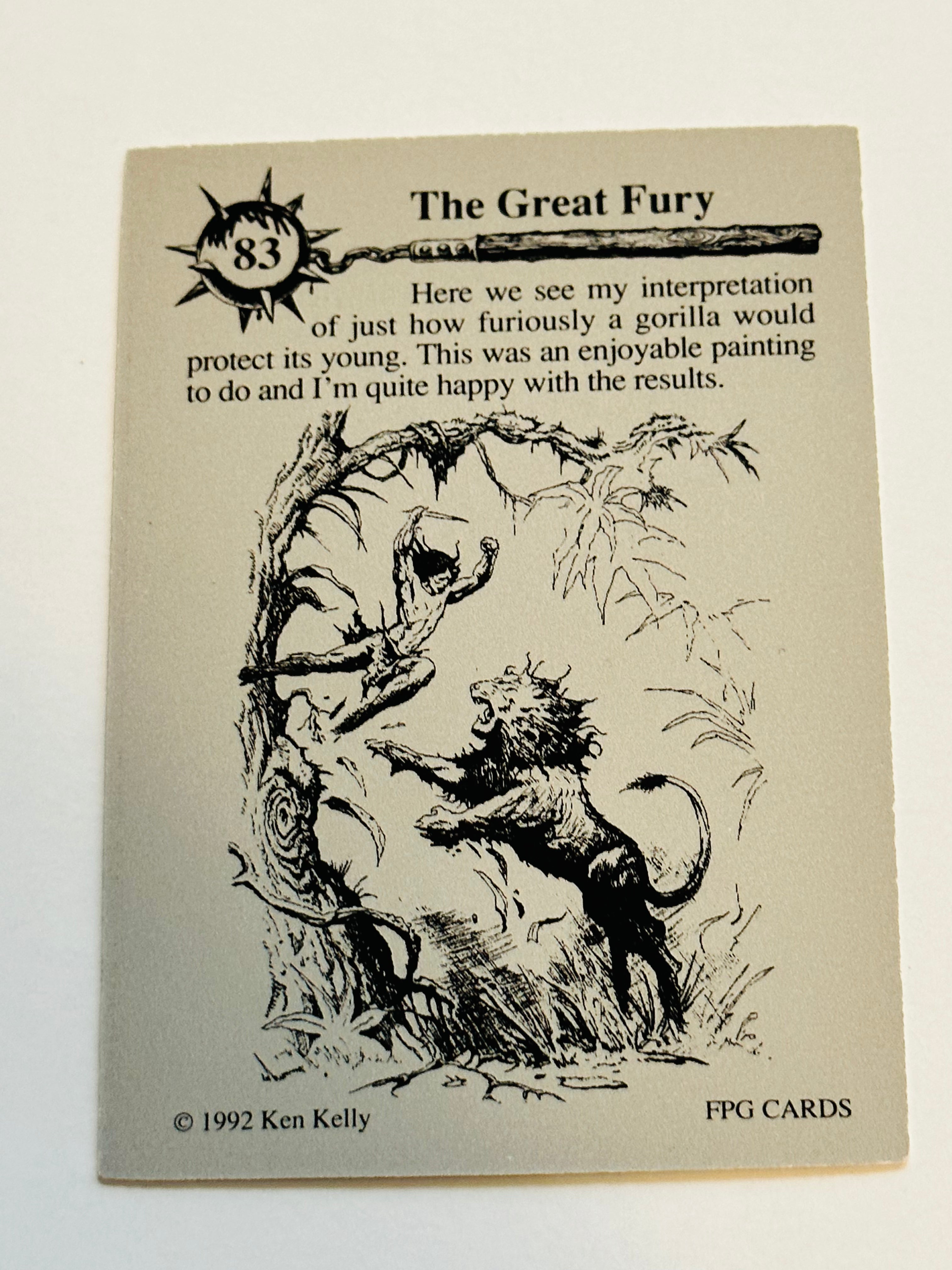 Ken Kelly Fantasy Artist Autographed Trading Card with COA - Perfect for Collectors, Fans & Fantasy Art Enthusiasts