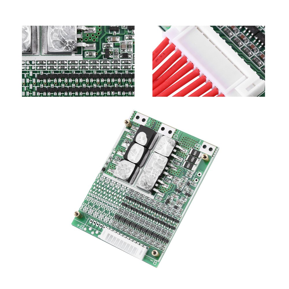 36V 10S 35A Li-ion Battery BMS Protection Board with Balancing - for Ternary Cobalt, Manganese Acid & Cobalt Acid Batteries - Perfect for DIY Power Tools, E-Bikes & Solar Energy Storage Systems