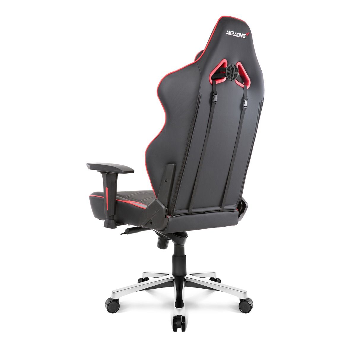 AKRACING MAX Series Ergonomic Gaming Chair - Red | High Back Racing Style with Lumbar Support | Perfect for PC, Office & Esports Gamers