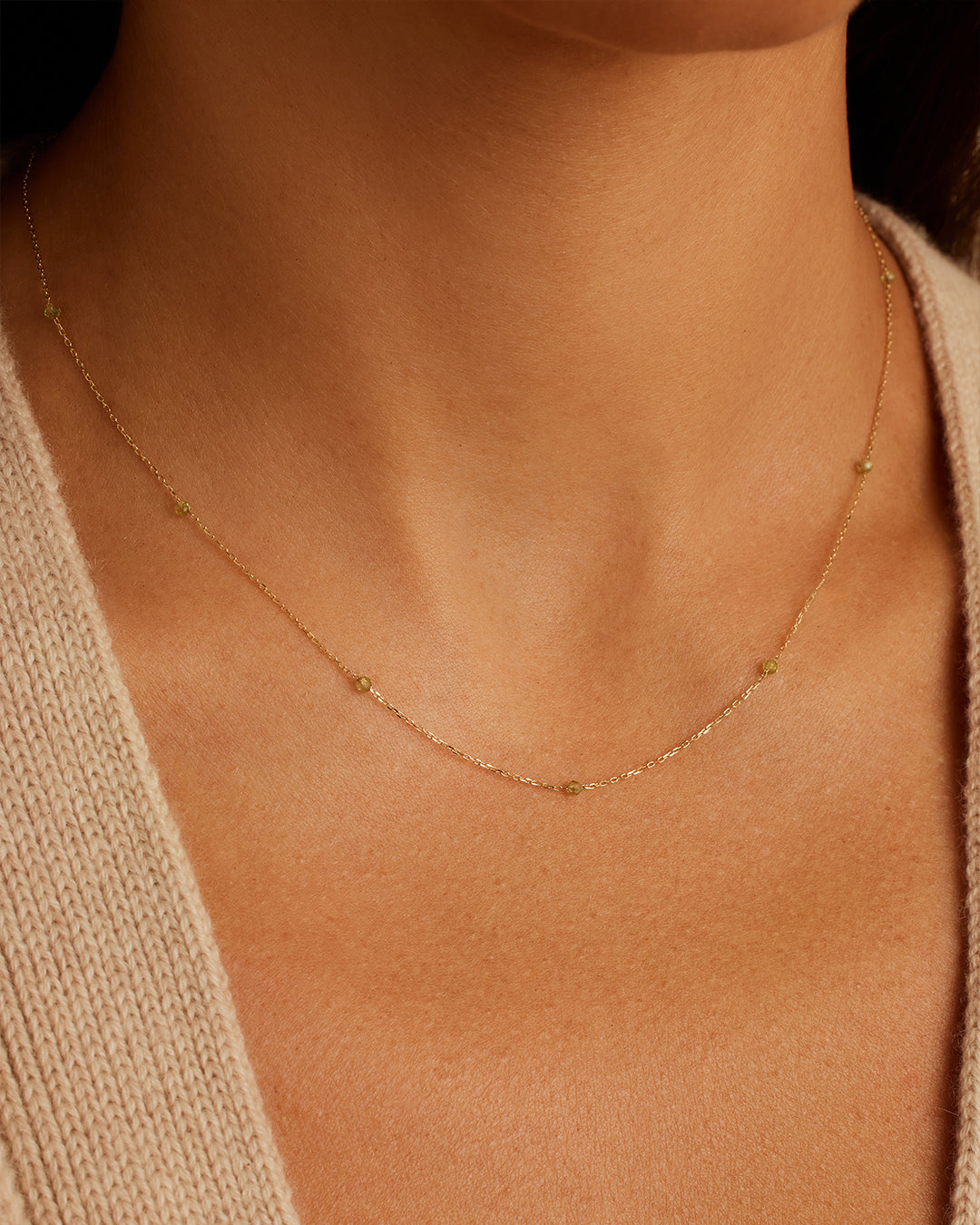 Newport Birthstone Necklace - Personalized Sterling Silver Jewelry Gift for Women - Perfect for Birthdays, Anniversaries & Mother's Day