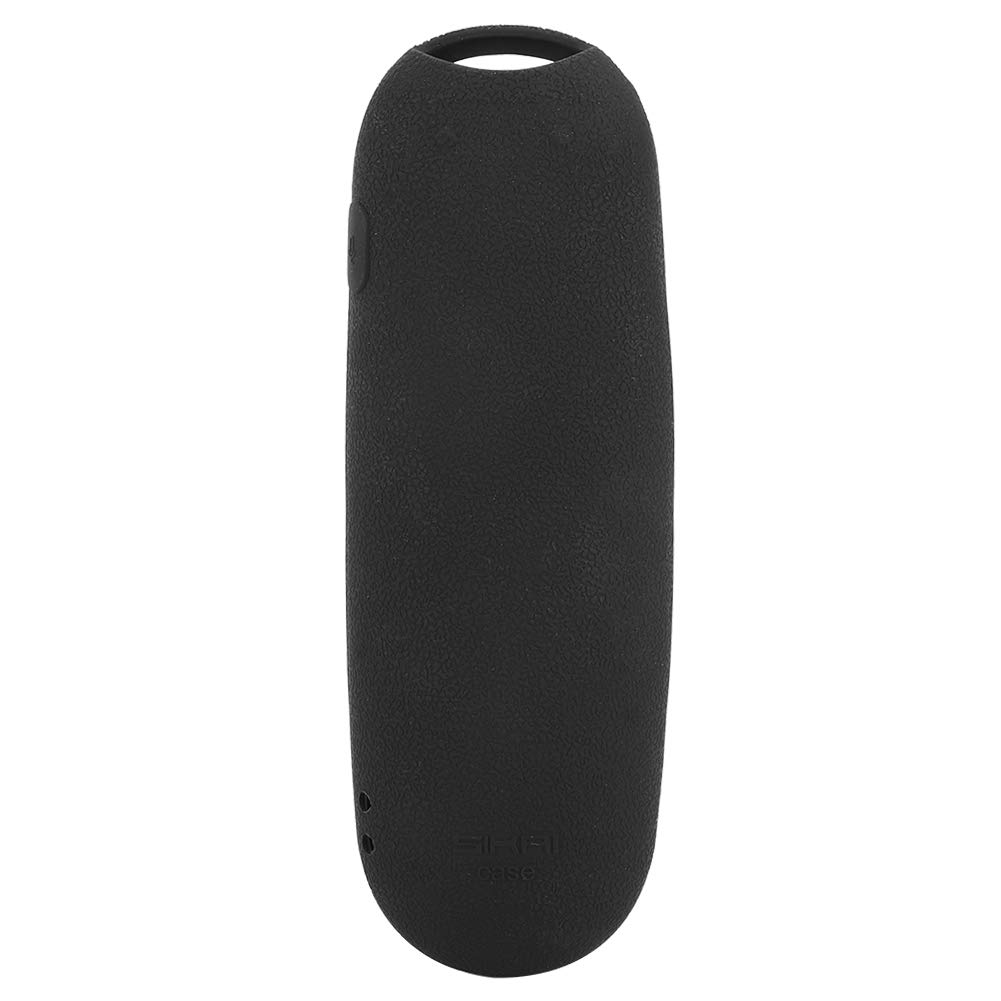 Silicone Anti-Slip Remote Control Cover for Q TV - Protective Case with Lanyard (Black) | Perfect for Living Room, Bedroom & Travel Use