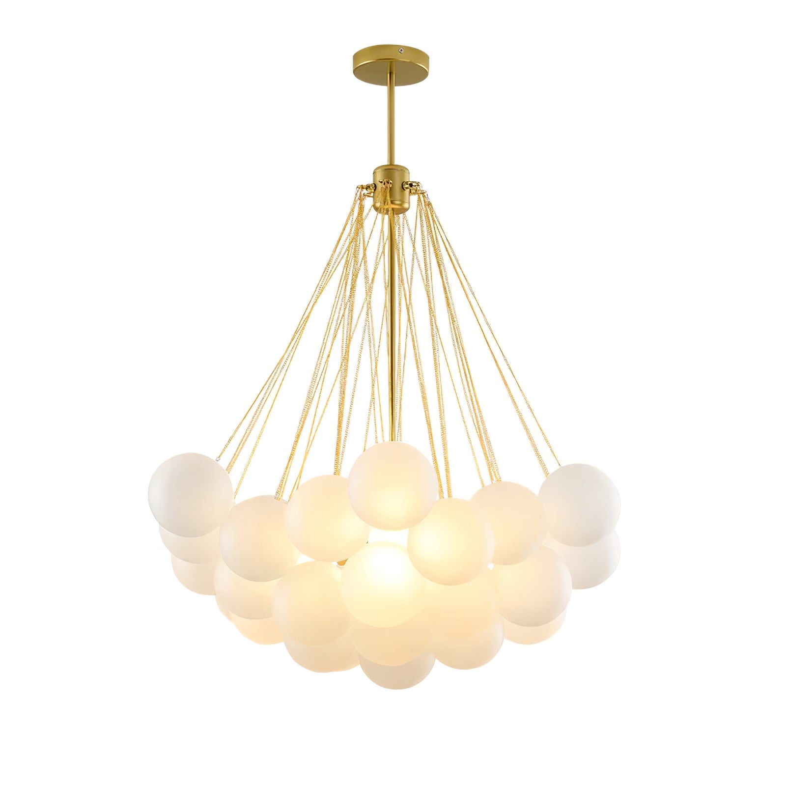 Elegant Cloud Chandelier Lighting Fixture - Modern Ceiling Light for Living Room, Bedroom & Dining Room Decor