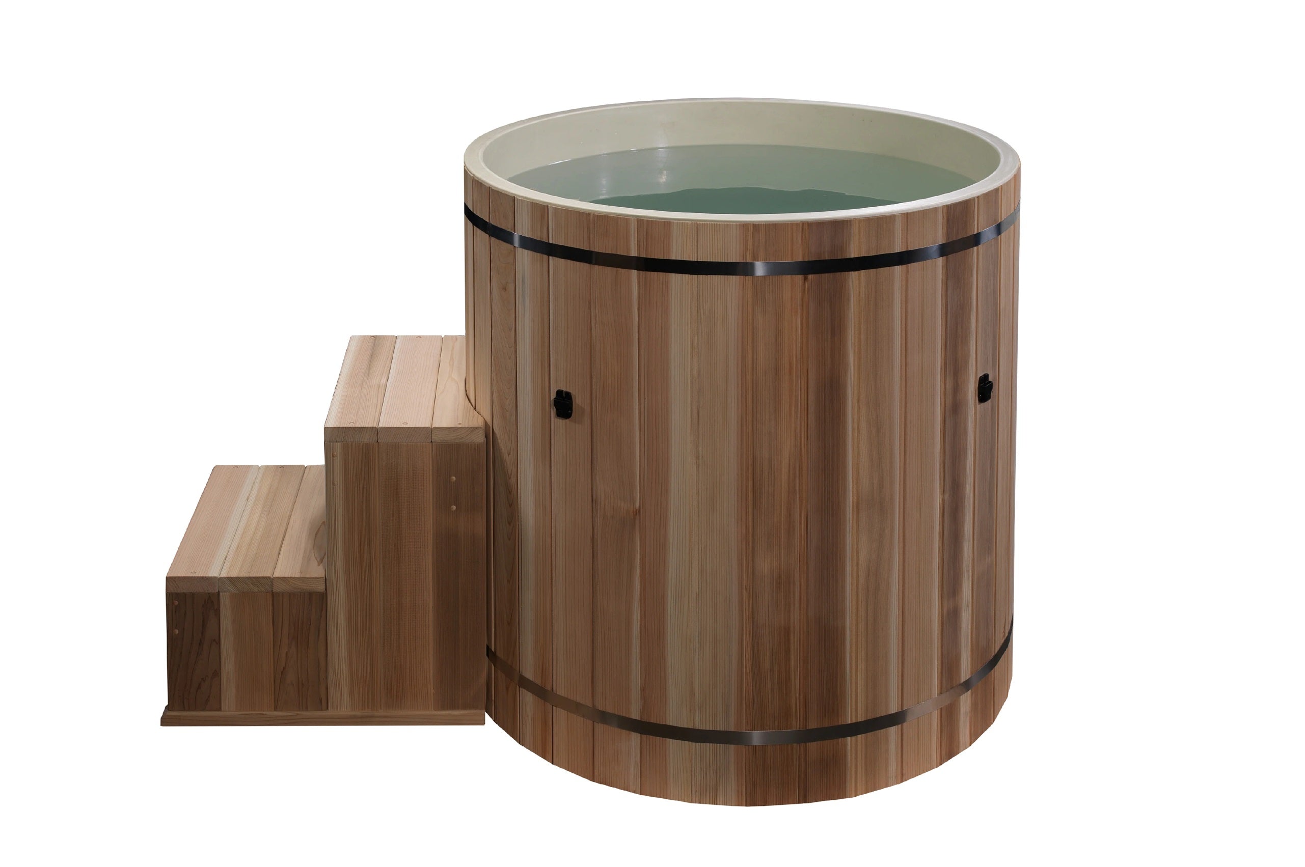 Premium Cold Plunge Barrel - Pacific Cedar Wood Ice Bath Tub for Athletes & Recovery - Perfect for Post-Workout, Muscle Recovery & Hydrotherapy at Home