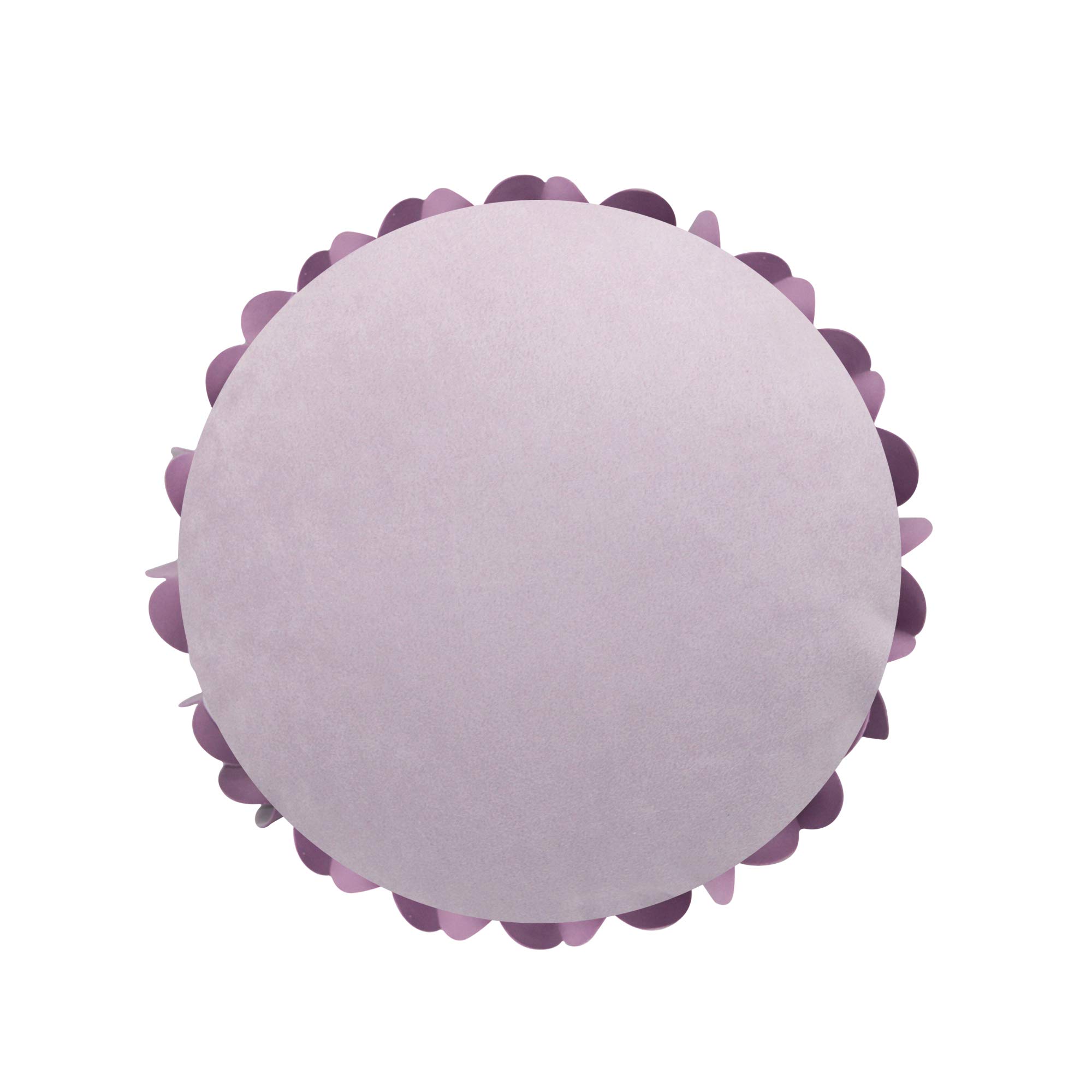 Contempo Lifestyles 3D Sunflower Throw Pillow - 13 Inch Lilac Handmade Decorative Flower Pillow for Bed, Couch & Home Decor | Perfect for Living Room, Nursery & Wedding Gifts
