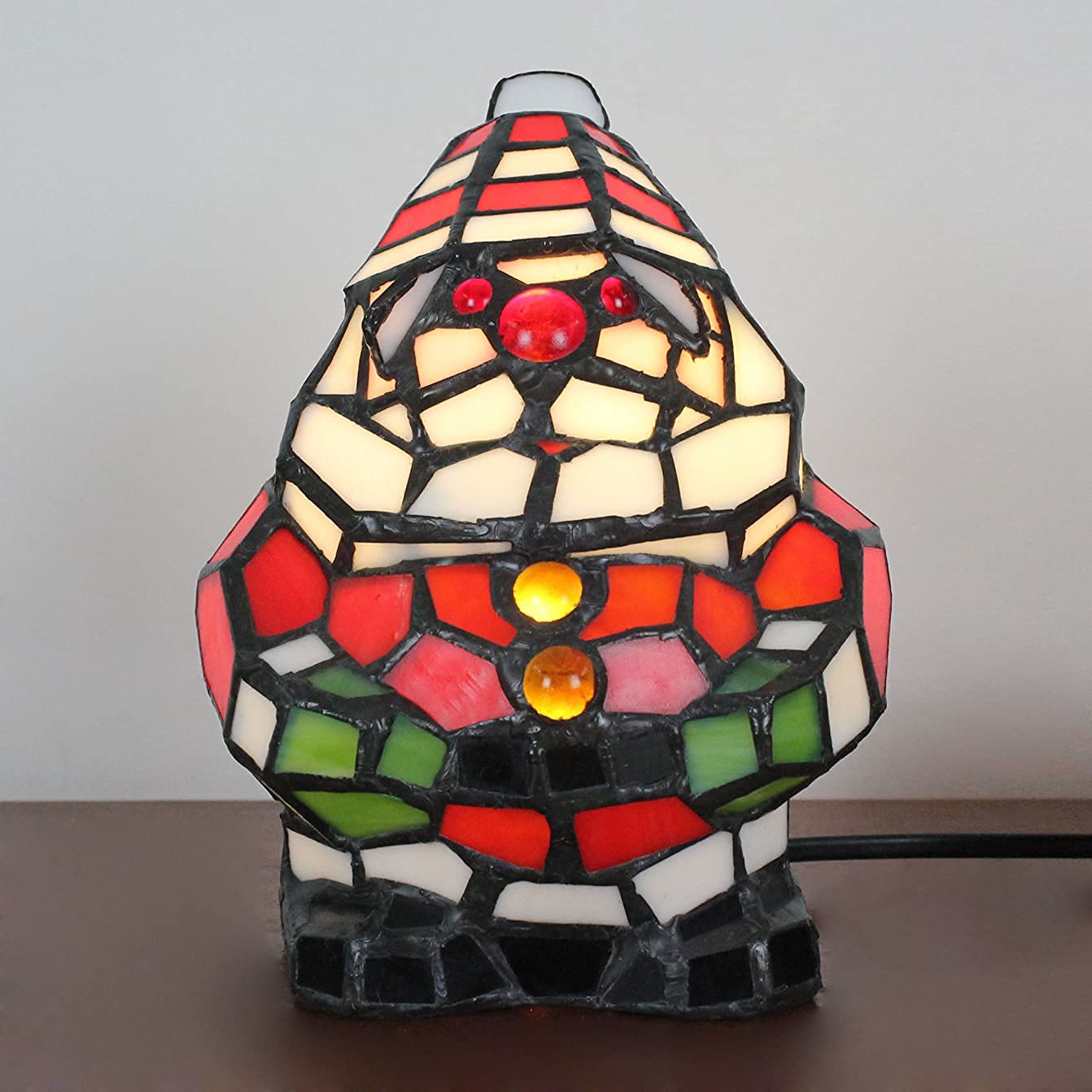 Modern Bedside Table Lamp for Bedroom - Night Light for Kids & Adults, Santa Claus Themed Decorative Lamp - Perfect for Nursery, Dorm, Living Room & Cozy Night Reading
