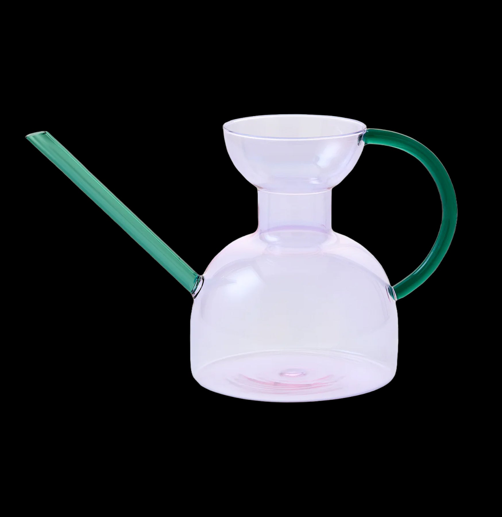 Premium Glass Watering Can for Plants - 1L Elegant Indoor Plant Watering Pot with Long Spout - Perfect for Houseplants, Succulents, and Home Gardening Gifts