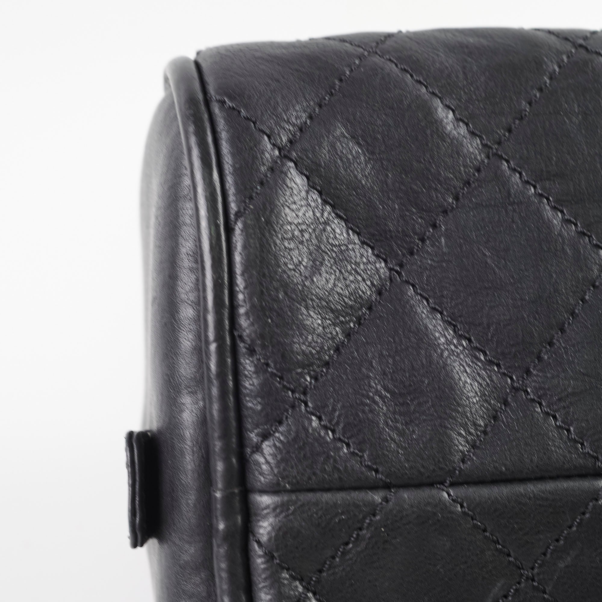 Chanel CC Bowling Bag Black - Luxury Designer Handbag for Women | Perfect for Work, Travel & Evening Events