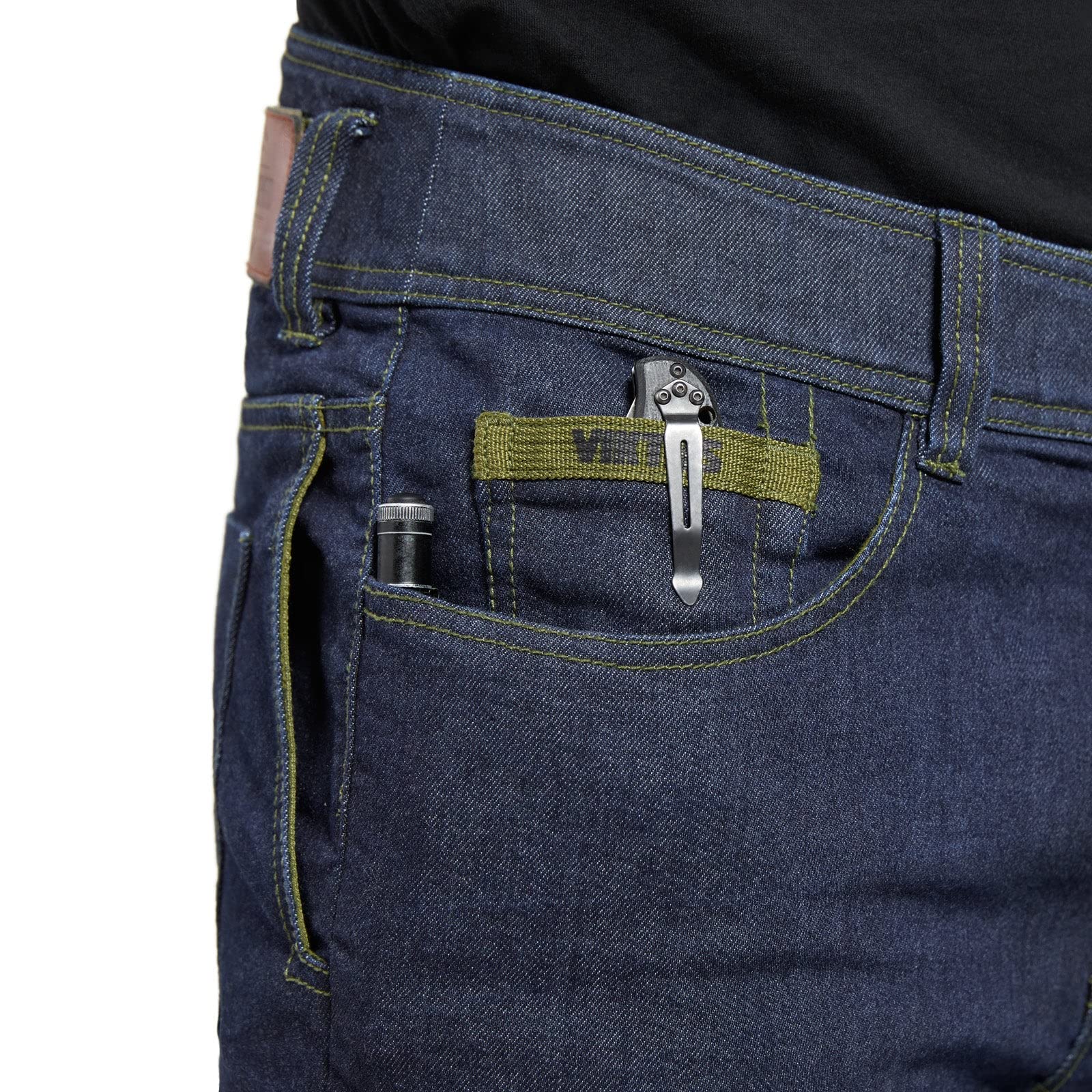 VIKTOS Men's Gunfighter Tactical Jeans - Durable 5.11 Style Pants for Concealed Carry, Outdoor & Range Use