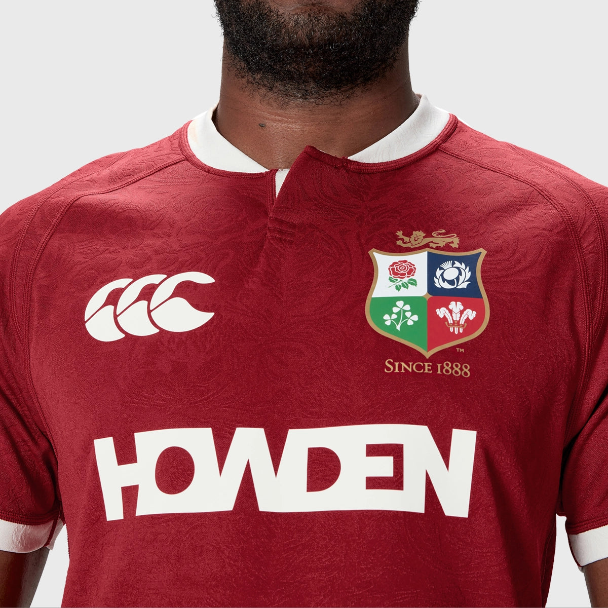Canterbury British & Irish Lions 2025 Replica Rugby Jersey - Official Licensed Rugby Shirt for Fans & Players - Perfect for Matches, Training & Sports Events