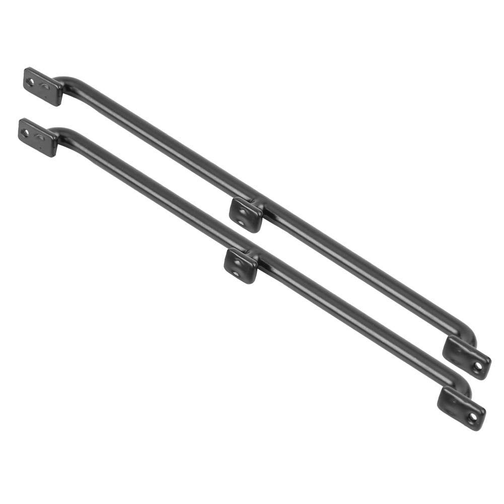 Dilwe 1/10 Scale RC Crawler Car Metal Handrail Set - Left & Right Body Shell Replacement Parts (5.31 Inch) for Off-Road RC Vehicle Upgrades & Trail Crawling Adventures