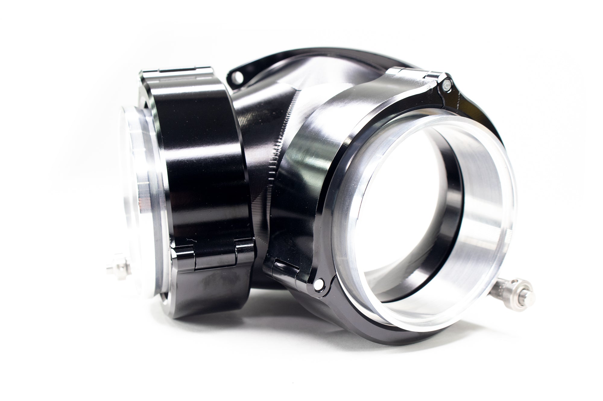 Billet 'Y' Connection with 3 Quick Seals for ICON 92mm Throttle Body - High Performance Intake Adapter for Racing & Off-Road Vehicles - Perfect for Turbo Upgrades & Engine Modifications