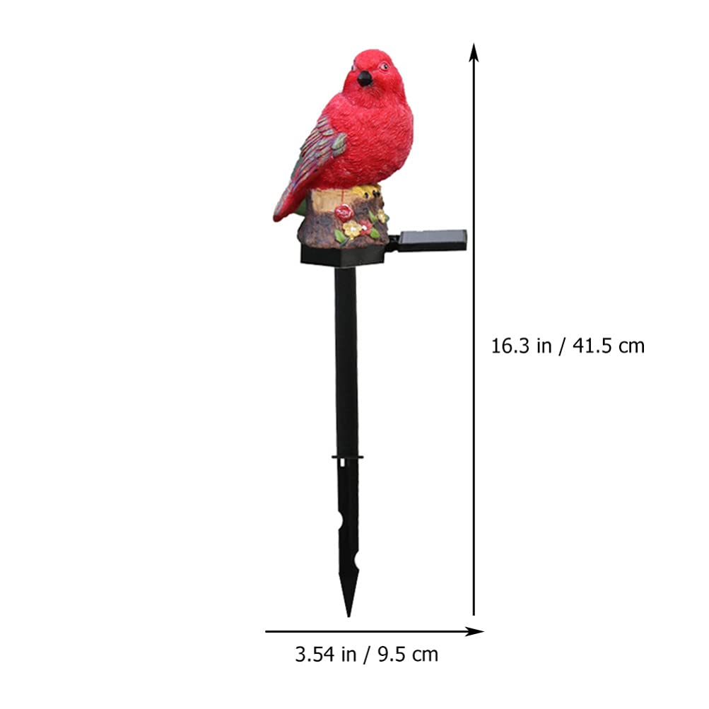 Uonlytech Solar LED Garden Lights - Decorative Cartoon Bird Outdoor Solar Stake Lights for Lawn, Pathway, Yard & Driveway | Weatherproof Solar-Powered Landscape Lighting for Patio, Backyard & Garden Decor