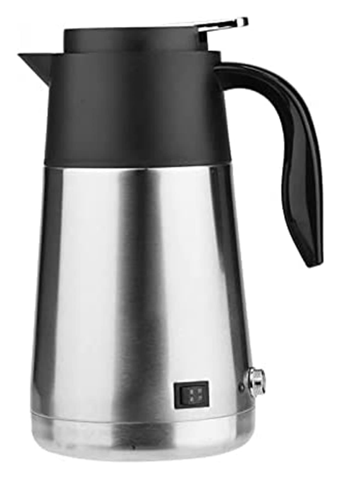 12V Electric Car Kettle - 1300ml Stainless Steel Portable Water Boiler & Heater for Tea, Coffee & Travel - Fast Heating Cup for Road Trips & Camping