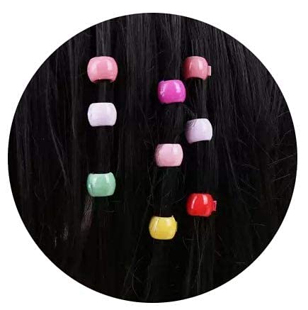 100-Piece Mini Hair Claw Clips Set for Women Girls Kids - Plastic Hairpins with Flowers & Beads in Multicolor | Hair Accessories for School, Party, Wedding & Daily Use