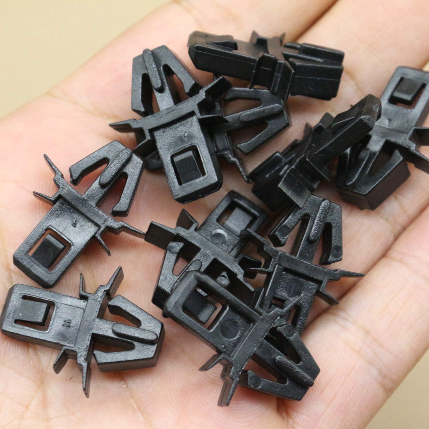 20PCS Toyota T-100 Truck Front Bumper Radiator Grille Retainer Clips 90904-67021 - Plastic Fastener Rivets for Grill Panel Hole Repair & Replacement - Perfect for DIY Auto Maintenance & Restoration Projects