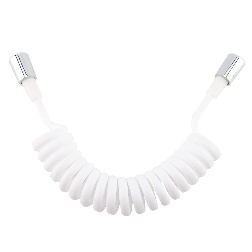 2M ABS Flexible Telescopic Handheld Bidet Sprayer Spring Tube Hose - G1/2