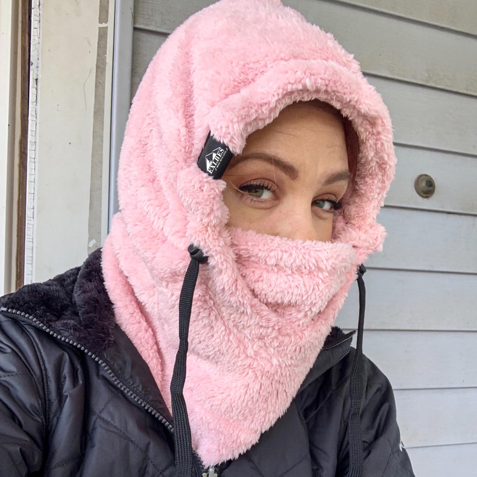 Windproof Fleece Balaclava Face Mask for Men & Women - Warm Winter Ski Mask for Cold Weather - Perfect for Skiing, Snowboarding, and Outdoor Activities