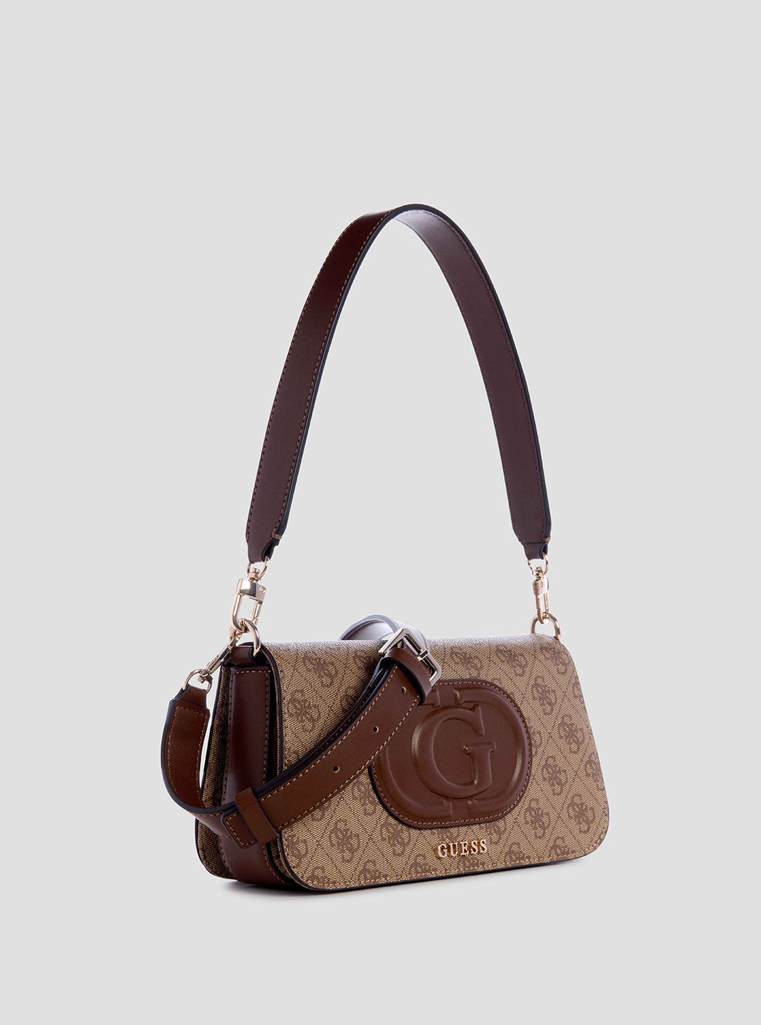 Eco-Friendly Brown Leather Mietta Shoulder Bag for Women - Stylish Crossbody Purse for Work, Travel & Everyday Use