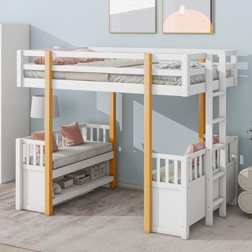 White and Wood Color