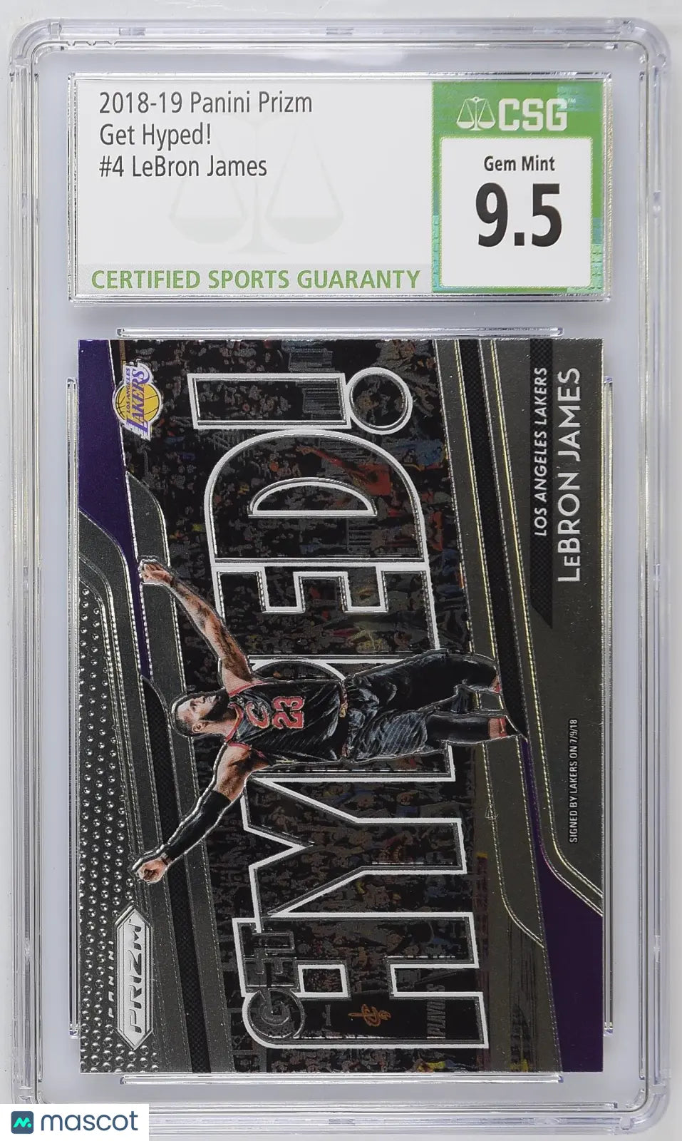 2018-19 Panini Prizm LeBron James 