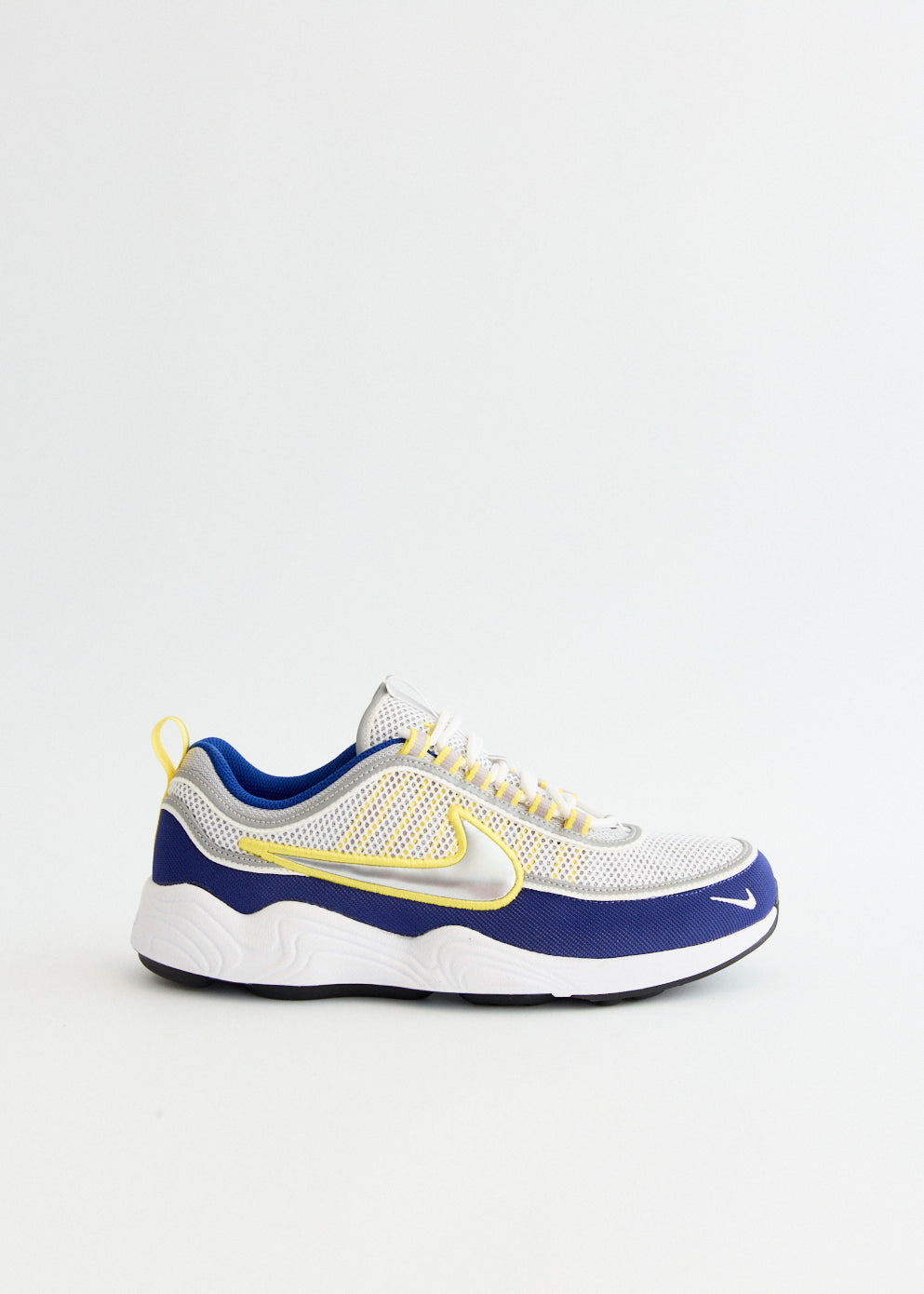 Nike Air Zoom Spiridon 'Deep Royal Yellow Strike' Running Sneakers - Lightweight Cushioned Shoes for Men, Women - Perfect for Jogging, Gym Workouts & Casual Wear