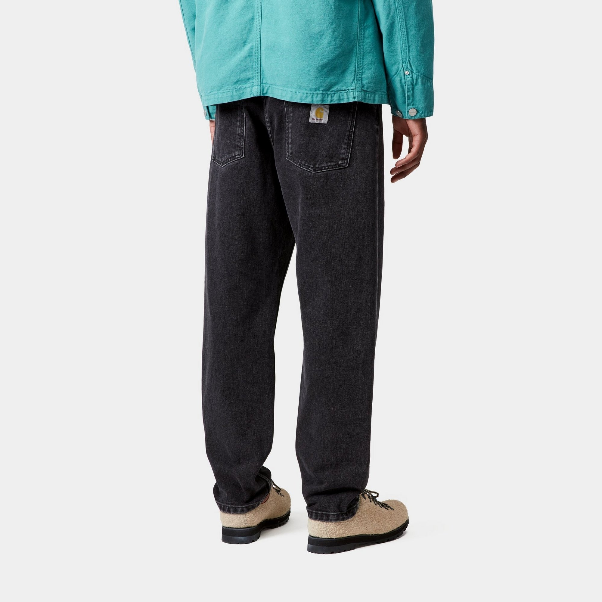 Newel Pant | Black Stone Washed Men's Casual Pants for Everyday Wear & Outdoor Activities