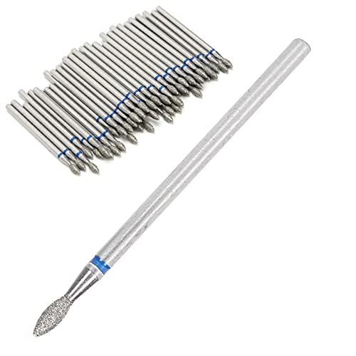 50pcs Tungsten Carbide Nail Drill Bits Set - 2.3mm Professional Manicure Tools for Nail Drill Machine & Efile - Perfect for Nail Polishing, Grinding & Shaping - Salon & Home Use Accessories