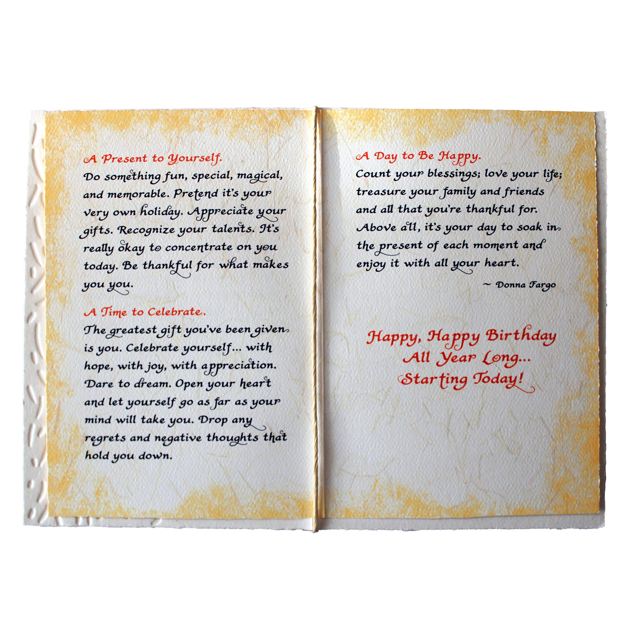 Blue Mountain Arts Birthday Card for Family & Friends - Perfect Gift
