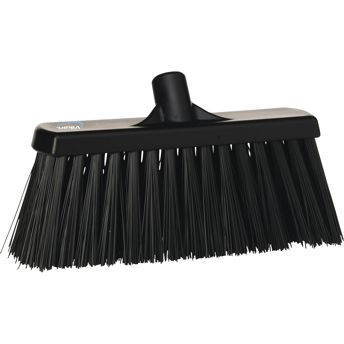 13 Vikan Heavy Duty Push Broom - Commercial Grade Cleaning Broom for Indoor/Outdoor Use - Durable Bristles for Sweeping Floors, Garages & Driveways