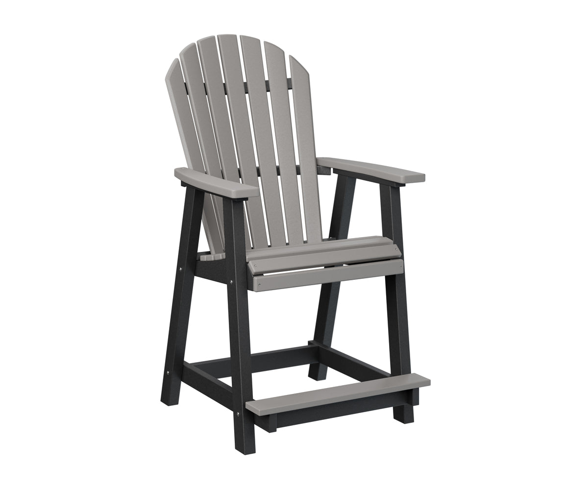 Berlin Gardens Comfo Back Counter Chair - Comfortable Bar Stool for Kitchen Island, Breakfast Nook & Home Bar - Adjustable Height & Padded Seat