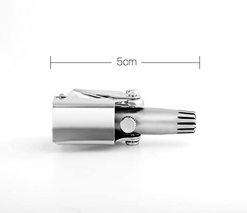 WOIWO Stainless Steel Manual Nose Hair Trimmer for Men - Precision Nose Hair Scissors & Grooming Tool for Personal Care, Travel, and Professional Use