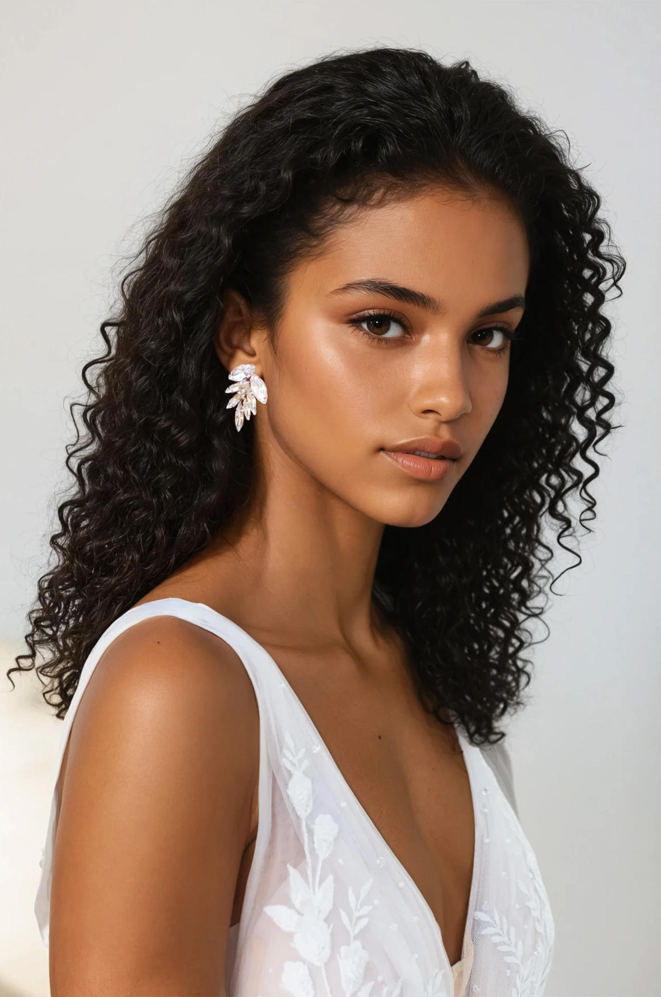 Elcie Elegant Pearl Drop Earrings for Women - Perfect for Weddings, Parties & Special Occasions