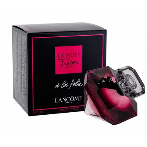 Lancome Tresor La Folie 75ml Eau de Parfum for Women - Floral Fruity Perfume for Date Night & Special Occasions