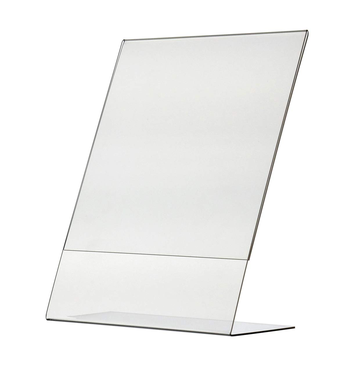 12 Pack Clear Acrylic Sign Holders 8.5