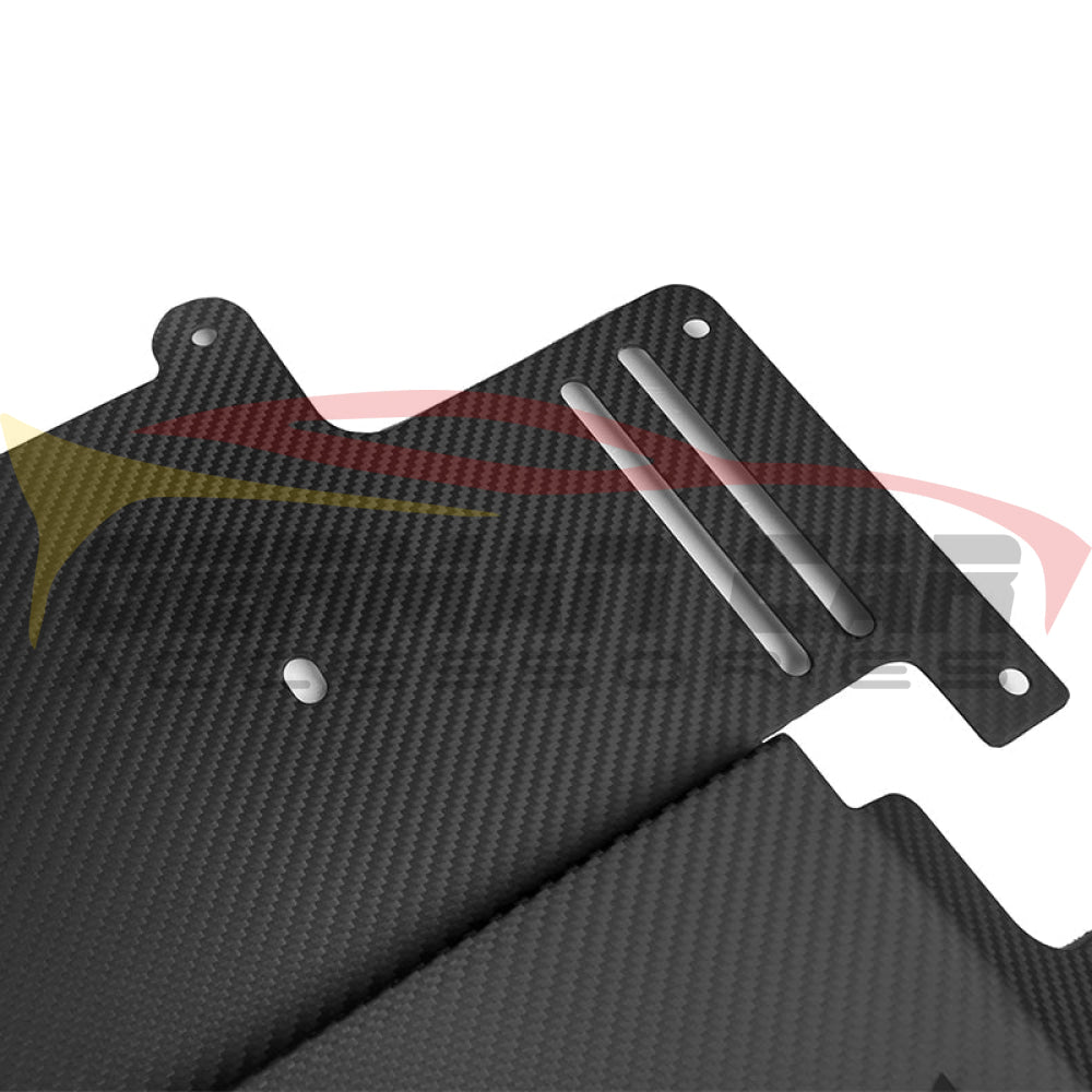 2021+ BMW M3 M4 Carbon Fiber Engine Skid Plate Underbody Cover Protector Tray | G80 G82 G83 Models | Off-Road & Track Protection for Enhanced Performance