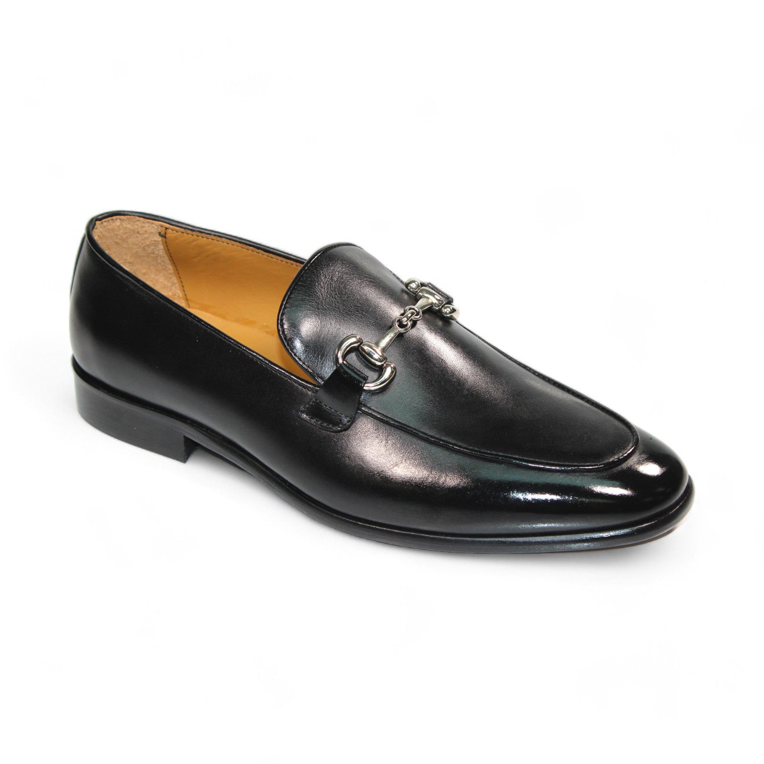 Duca Di Matiste Vasto Men's Leather Dress Shoes - Black Formal Oxfords for Business, Wedding & Special Occasions
