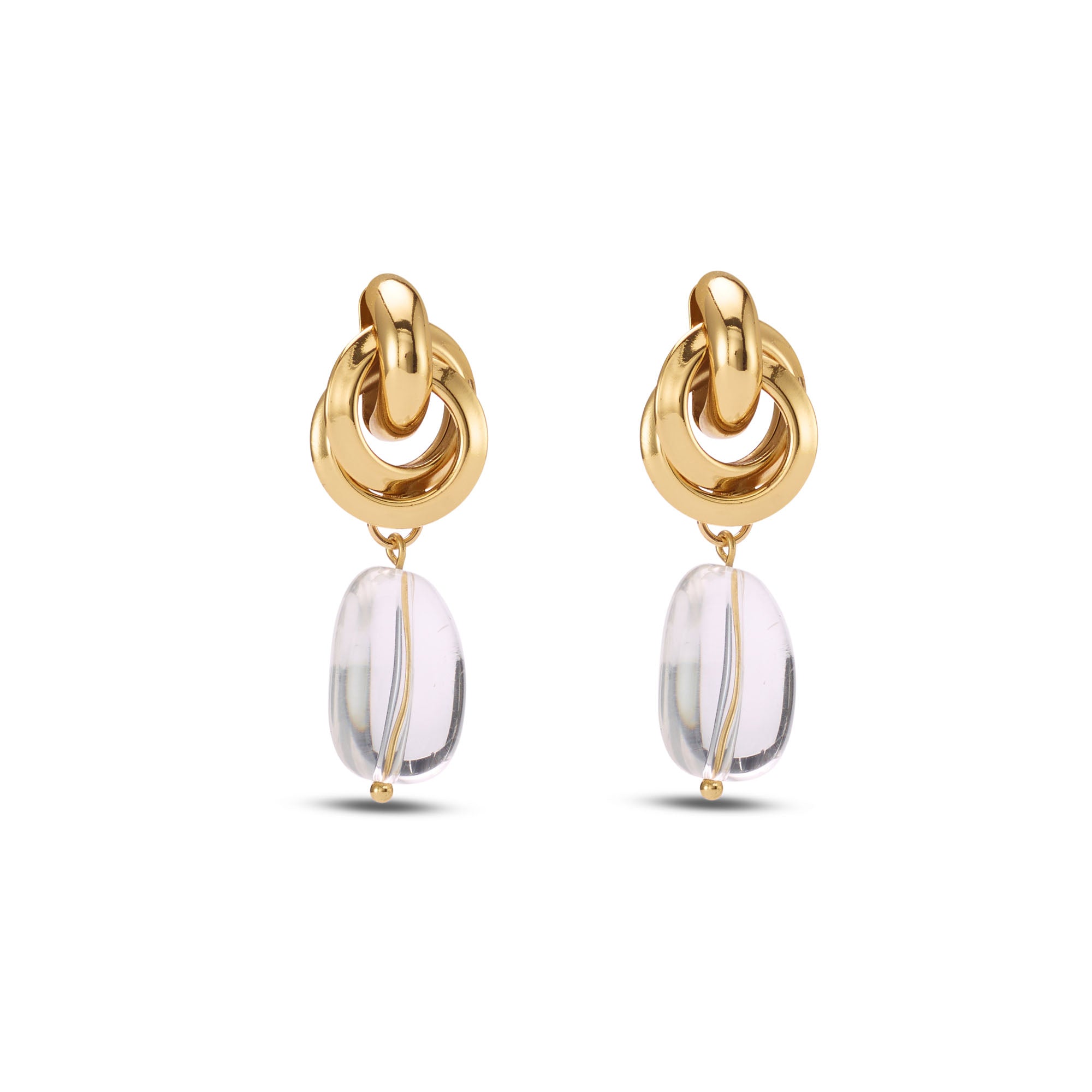 Nala Knotted Drop Earrings for Women - Boho Chic Handmade Jewelry - Perfect for Parties, Weddings & Everyday Wear