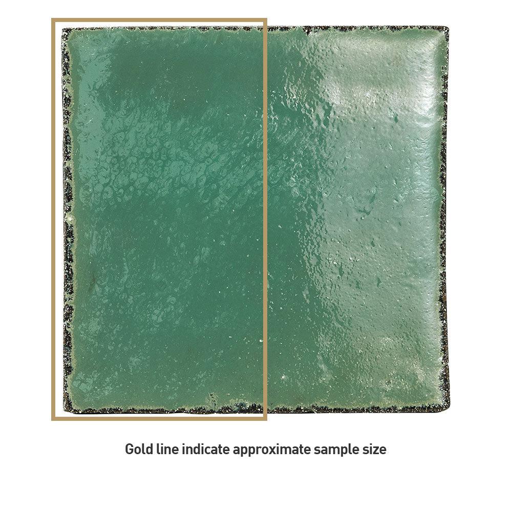 Premium Havana Teal 150x150mm Handmade Zellige Gloss Ceramic Tile - Perfect for Kitchen Backsplash, Bathroom Walls & Mediterranean Style Home Decor