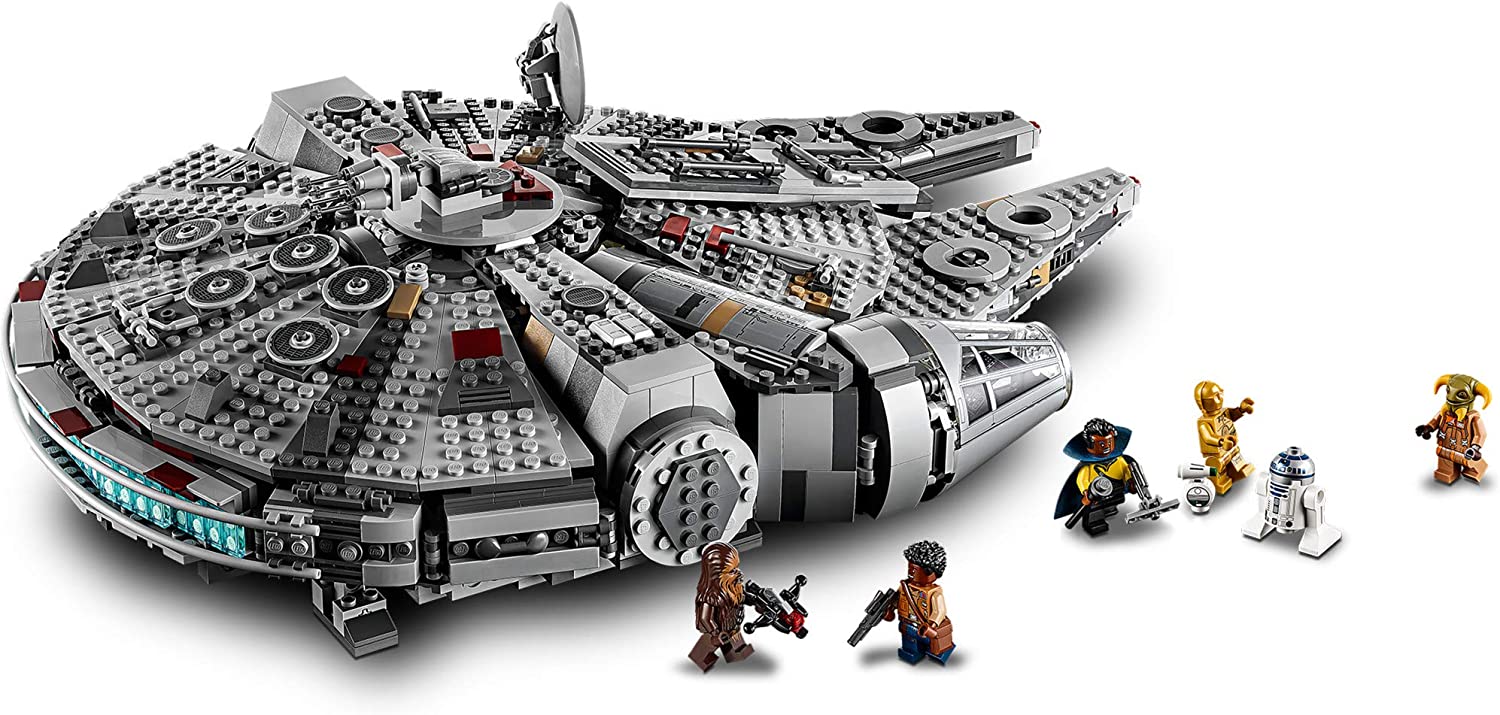 LEGO Star Wars The Rise of Skywalker Millennium Falcon 75257 Building Kit - Ultimate Collectible Starship Model for Adults & Kids - Perfect for Display, Play & Star Wars Fans Collection