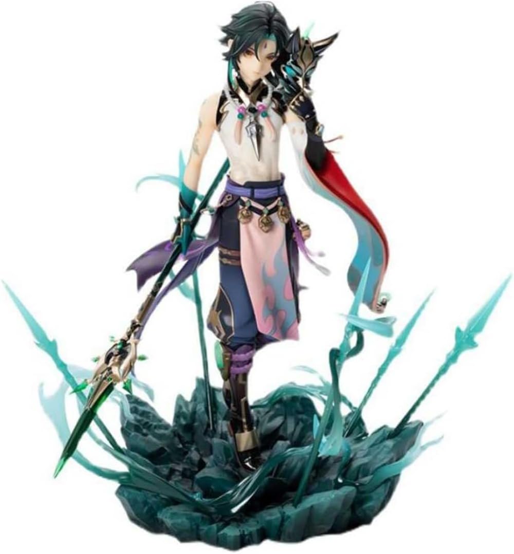 Xiao Genshin Impact Anime Action Figure - 29cm PVC Collectible Statue, Office Decor & Festive Gift for Fans | Perfect for Display, Gaming Room, or Anime-Themed Parties