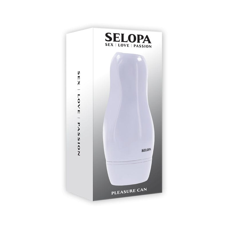 Selopa Pleasure Can White - Premium Adult Pleasure Toy for Couples & Solo Play - Enhance Intimacy & Sensation in the Bedroom