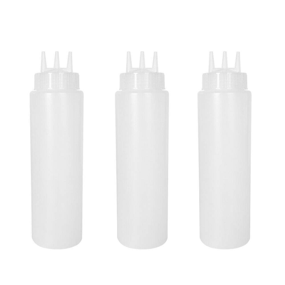 Commercial Electric Food Warmer - 3 Bottle Stainless Steel Sauce Dispenser with Adjustable Temperature (30-85°C) for Chili, Cheese, Caramel & Jam - Perfect for Restaurants, Cafes & Catering Services